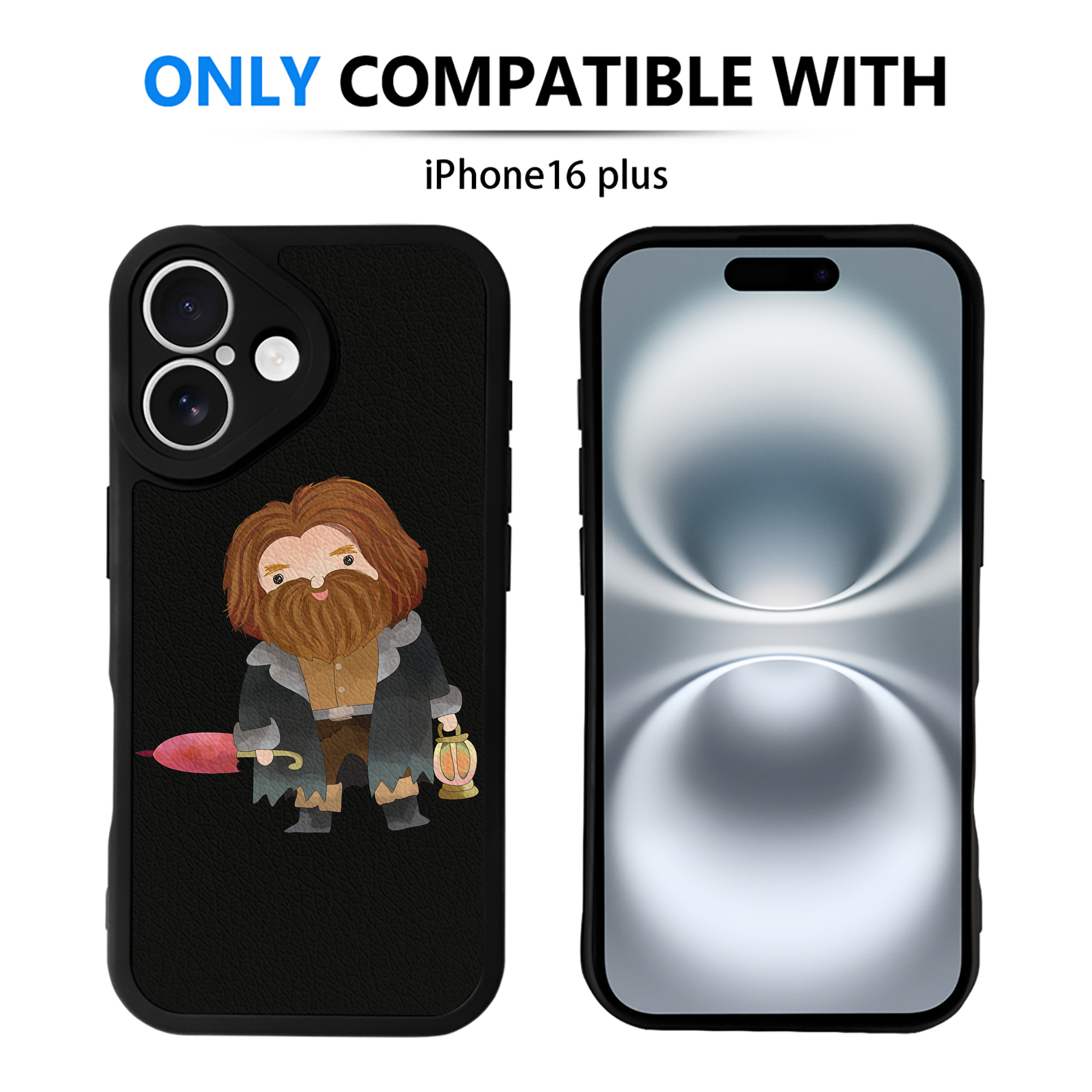 （画像用） Harry Potter ハリー・ポッターシリーズ 【iPhone 16シリーズ対応】シリコンスマホケース（レザー調） 材質：シリコン